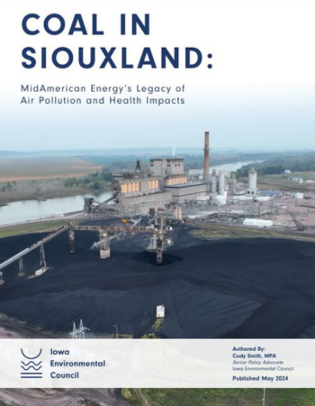 Coal in Siouxland; MidAmerican Energy's Legacy of Air Pollution and Health Impacts