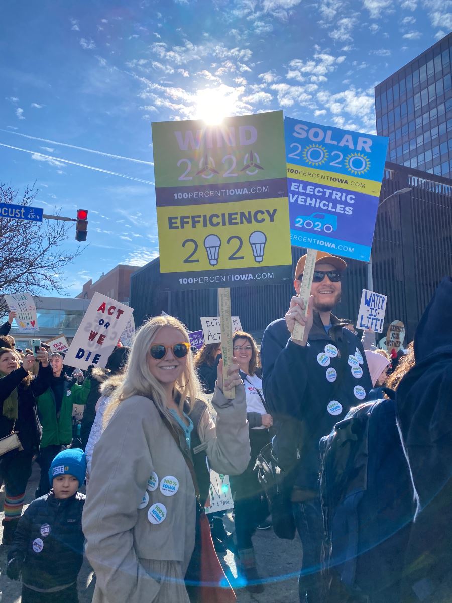 100 Percent Iowa Climate March 2020