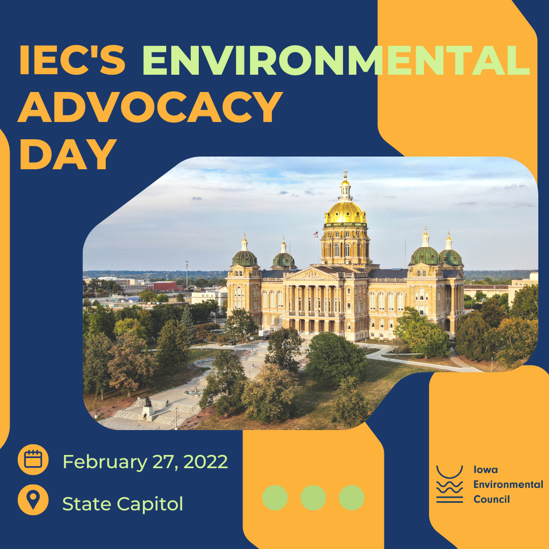 IEC's 2023 Environmental Advocacy Day, Monday, February 27, 2023
