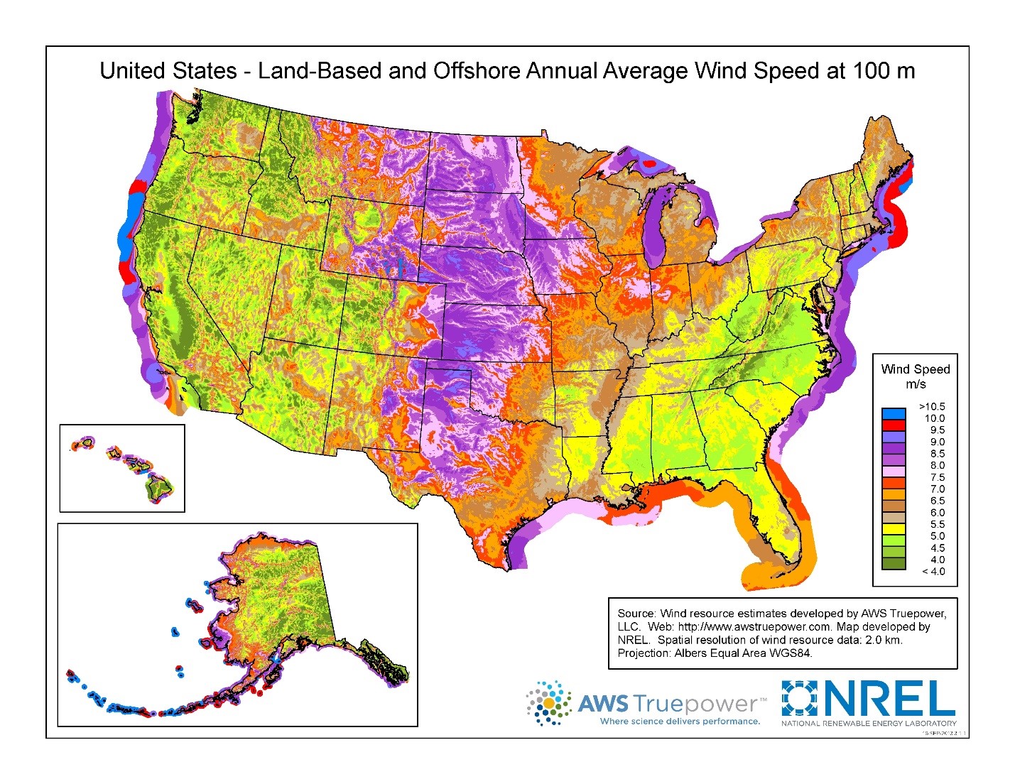 NREL Wind Speed