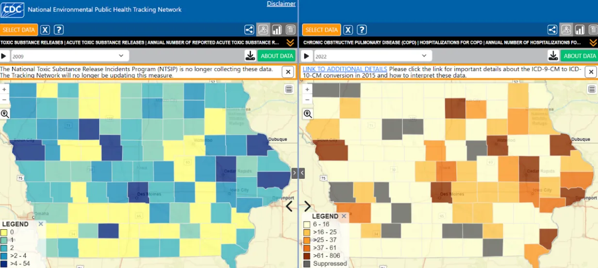 National Environmental Public Health Tracking Network