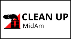 Clean Up MidAm logo