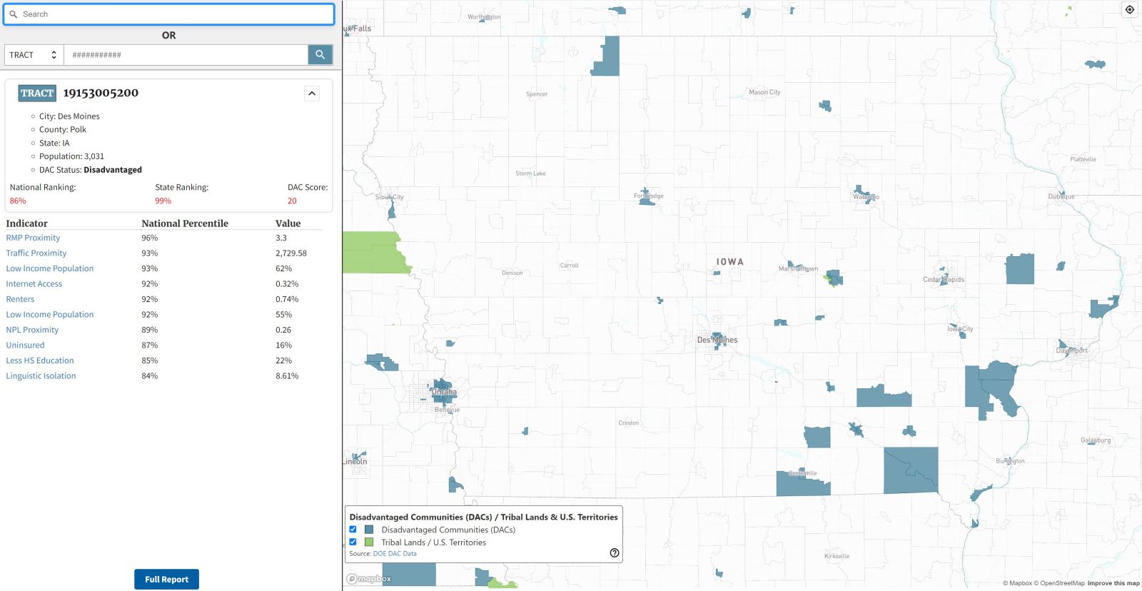 Energy Justice website screenshot