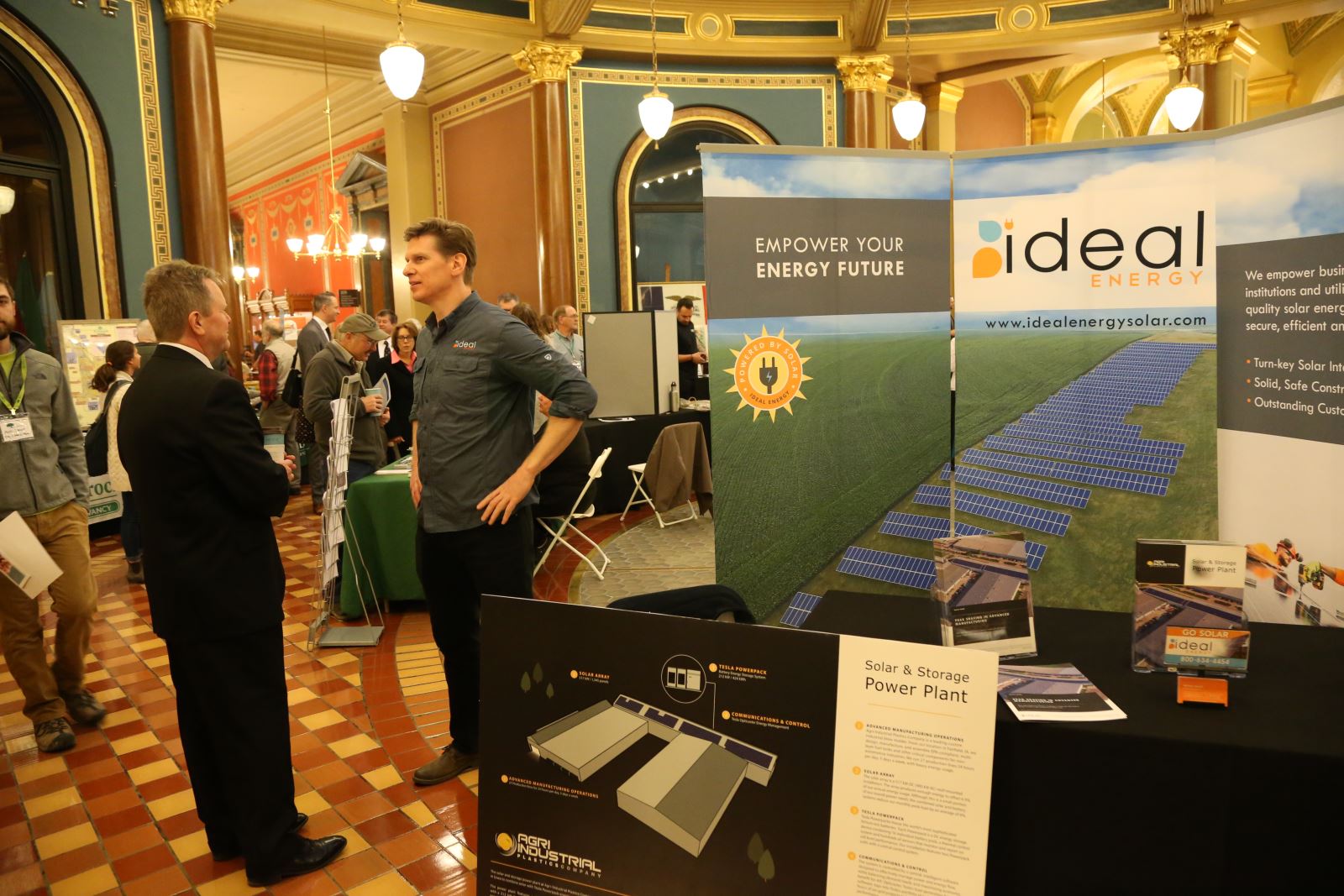 Enviro Lobby Day Exhibitor Ideal Energy 2020