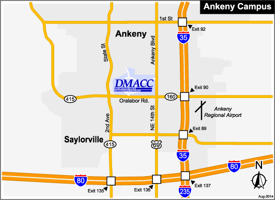 Dmacc Ankeny Campus Map Directions And Parking - Iowa Environmental Council