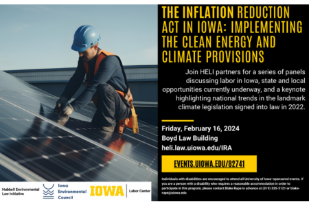 IRA in Iowa: Implementing the Clean Energy and Climate Programs