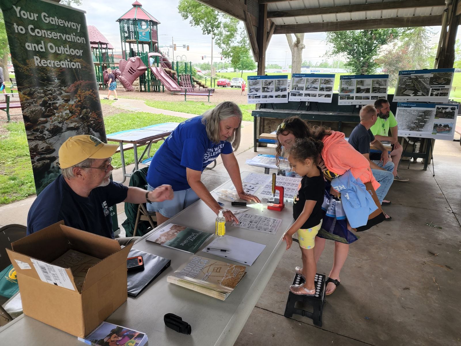 Tabling at event