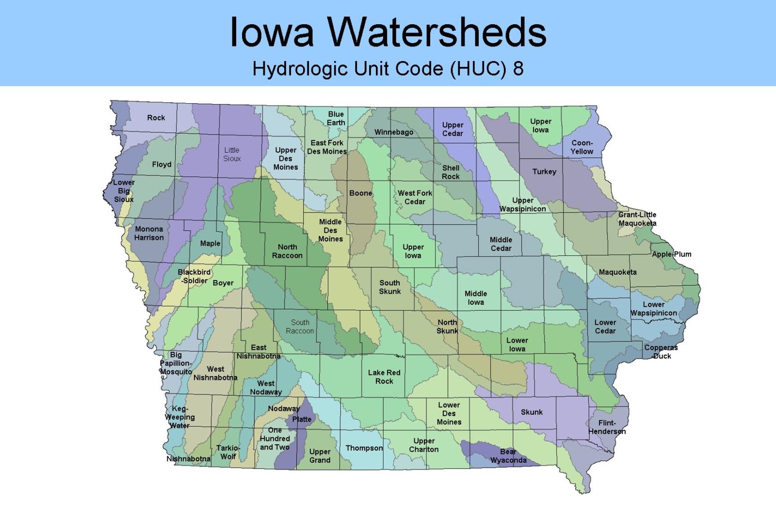 Iowa Watersheds