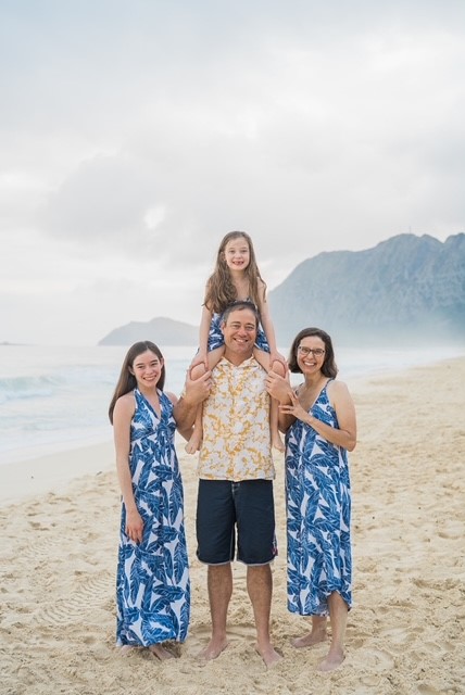 Katie Cownie and family