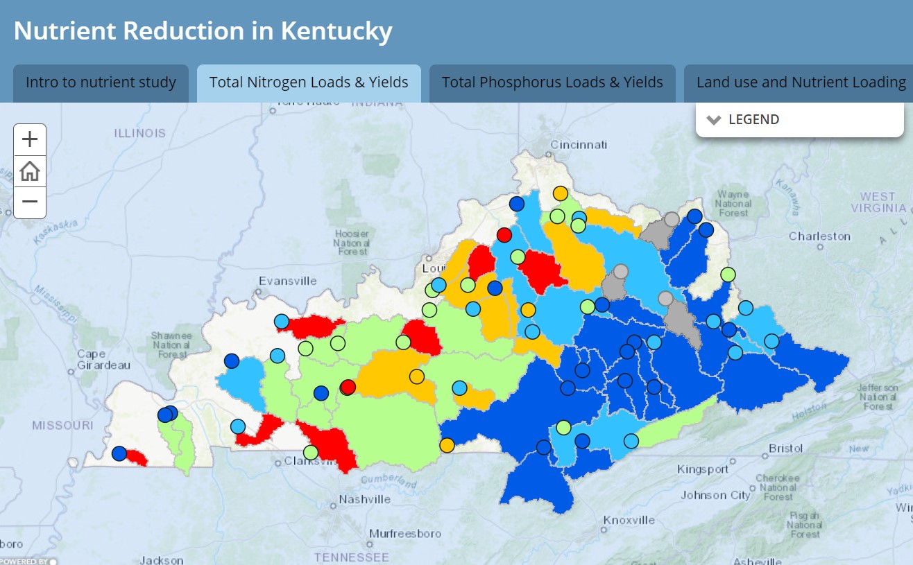 Kentucky Interactive Map