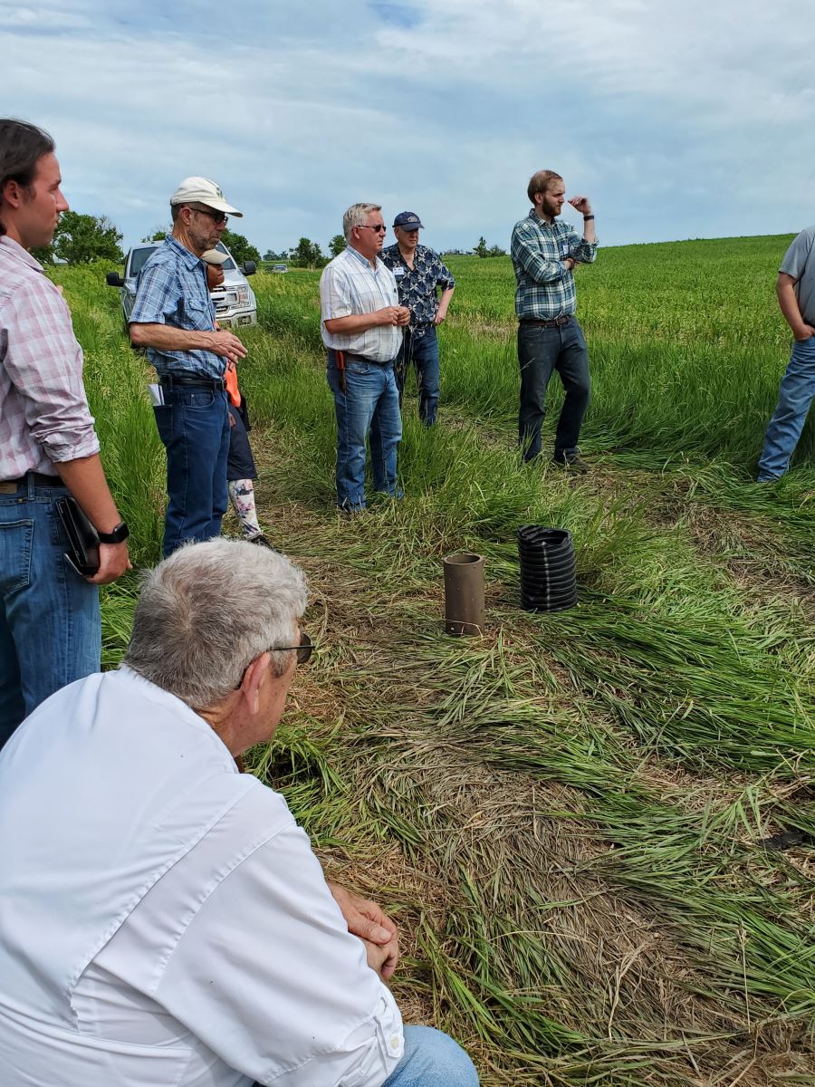 Legislators on Tesdell Farm Tour