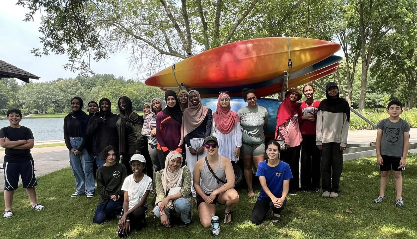 JCC - Miriam Girls Kayaking Trip