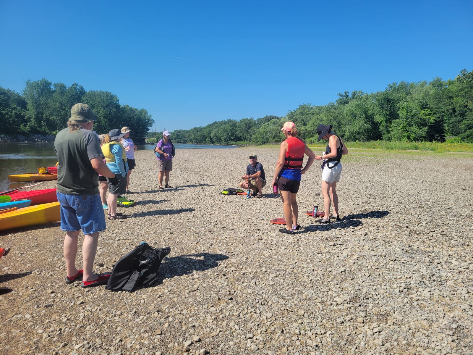 Walking the Sandbar