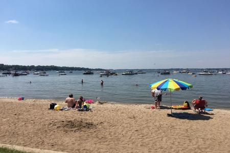 Beachgoers