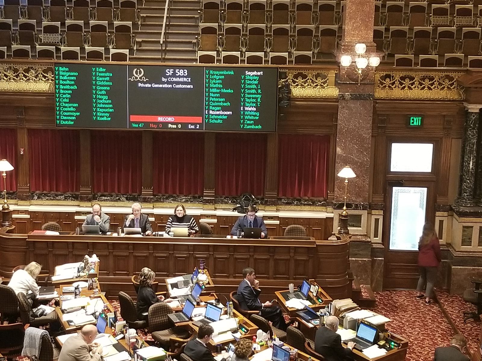 SF 583 passes unanimously in March 2020