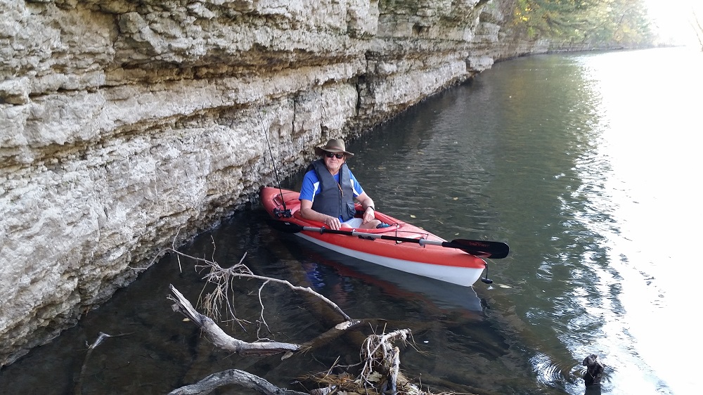 Tim Wagner kayaking 