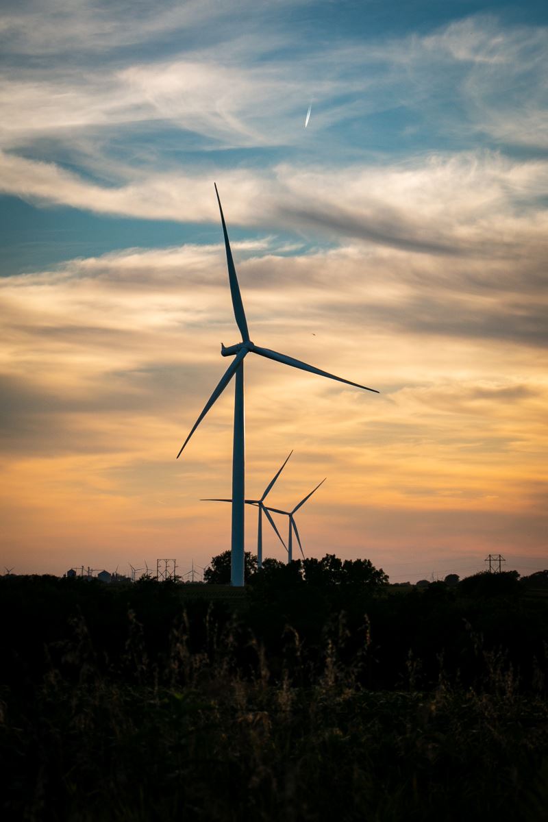 Windmill by Macksburg, Iowa