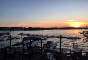 Okoboji Lake at sunset